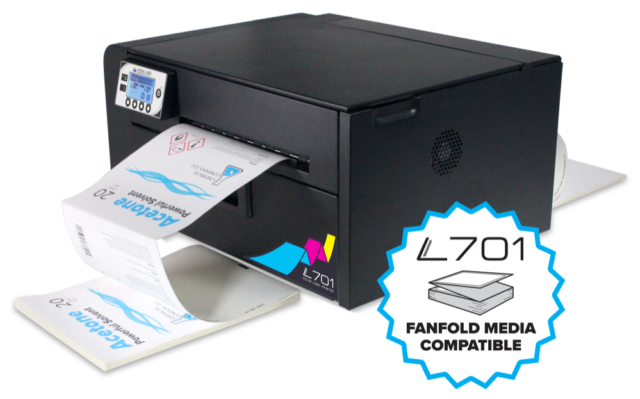 Afinia Label L701 digitaler Farbetikettendrucker mit Endlosfalztechnik