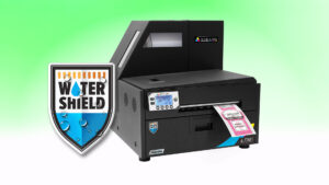 L801 Plus for water and moisture resistant inkjet printed labels