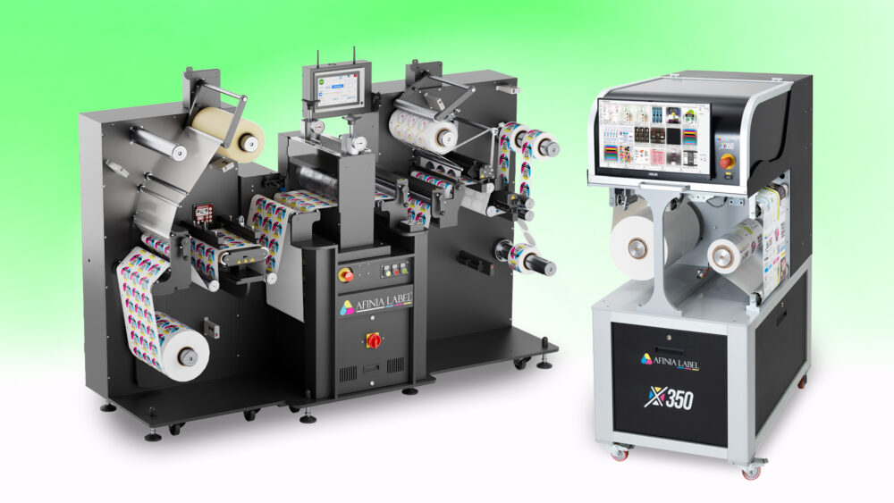 afinia label X350 DC-350 industrial commercial label printers small business application