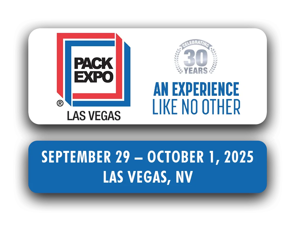 Afinia Label exhibiting at Pack Expo 2025 in Las Vegas, Nevada.