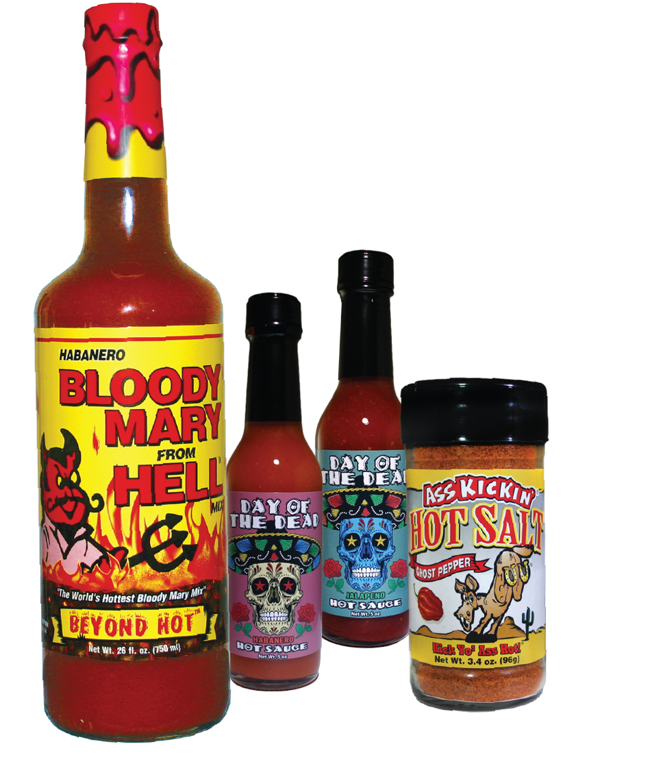 Southwest Specialty Foods Products with Labels