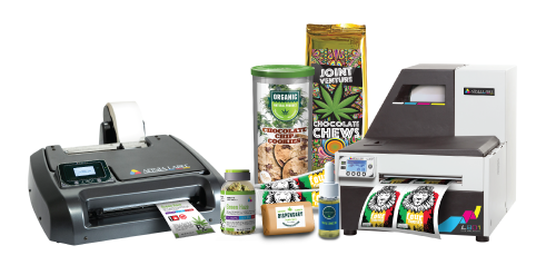 Cannabis product labeling - Label printers from Afinia Label