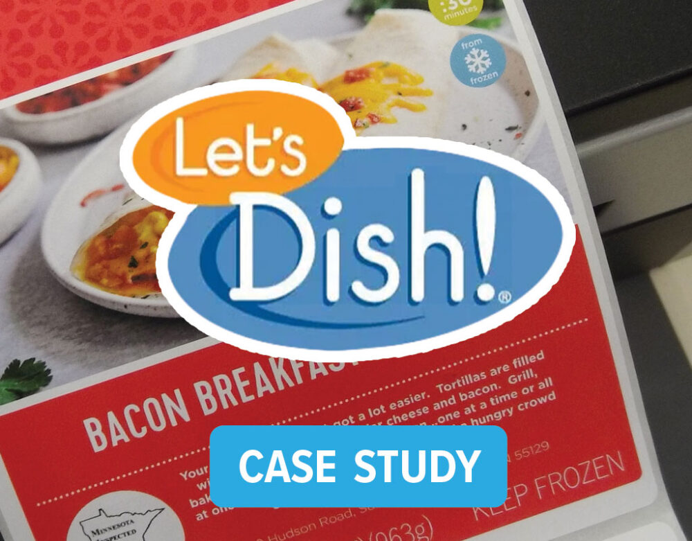 ​​​​​​​Let's Dish Boosts Sales & Profit Margins with In-House Label Production