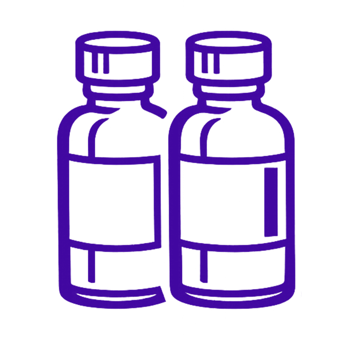 bottle label printing icon