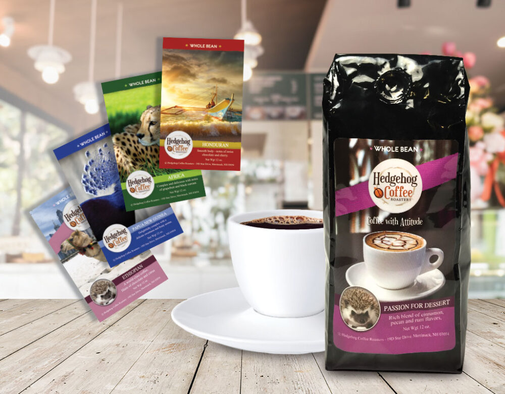 Coffee roaster and shop labels case study - Afinia Label printers