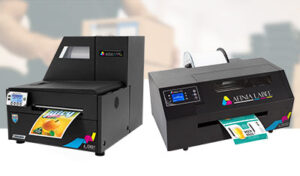 Digital color label printers for businesses, print shops