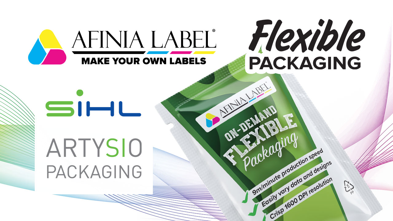 Afinia Label Sihl ARTYSIO flexible packaging material inkjet