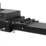 CP950 with conveyor for printed envelopes and packaging