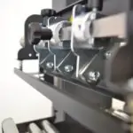 Slitter blade for LT5C inline label rewinder and slitter for narrow label rolls