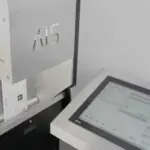 Printer output showing inspection screen with label design